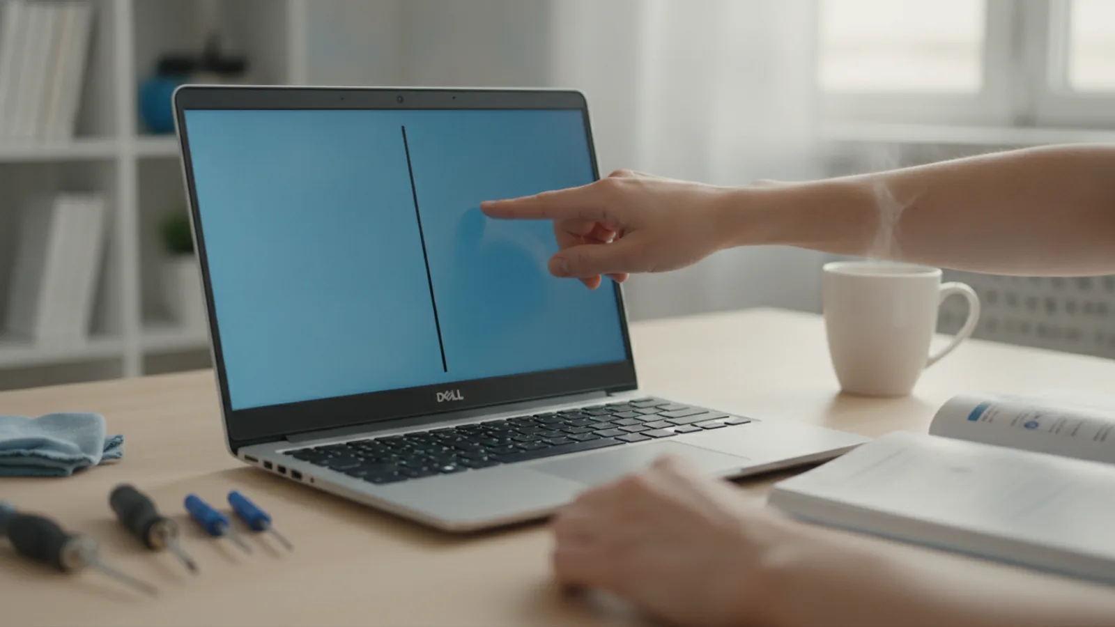 Black Line On Laptop Screen Dell cover image