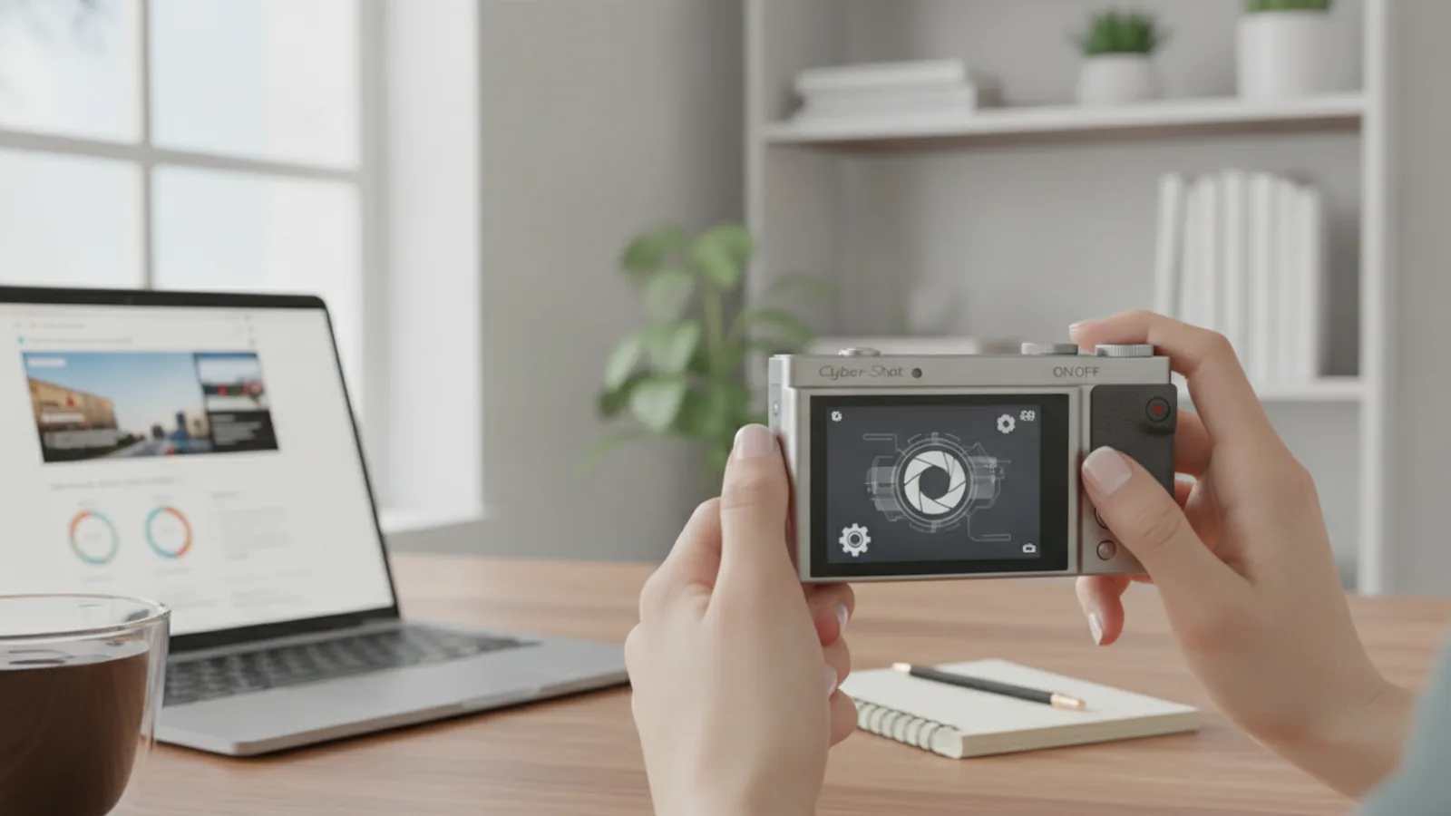 Cyber Shot Sony Camera Digital cover image
