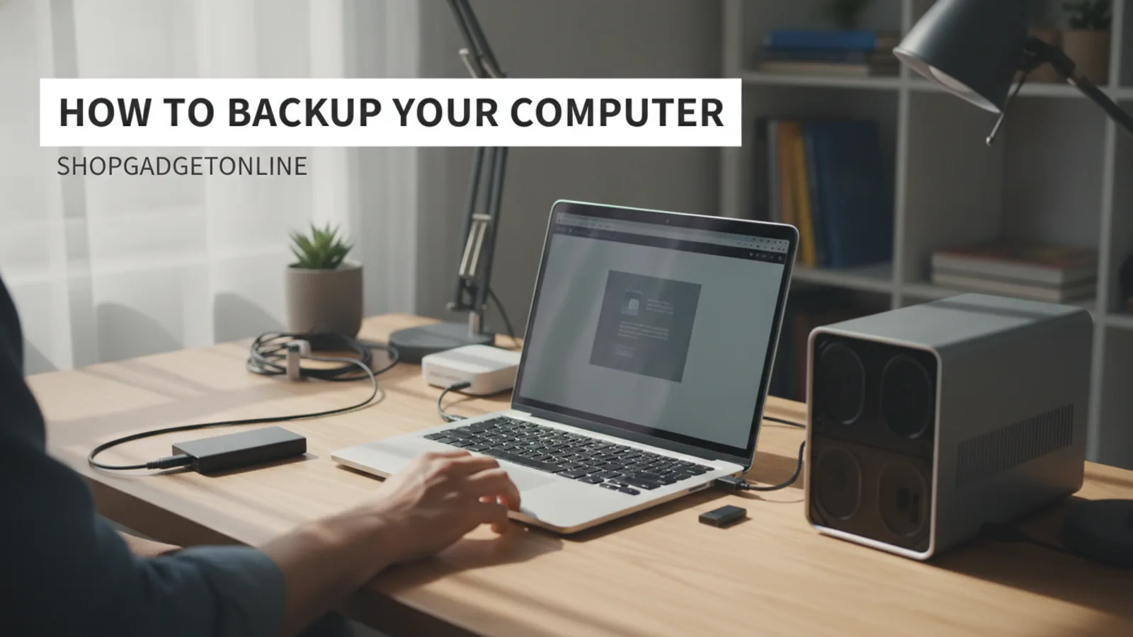 How To Backup Your Computer cover image